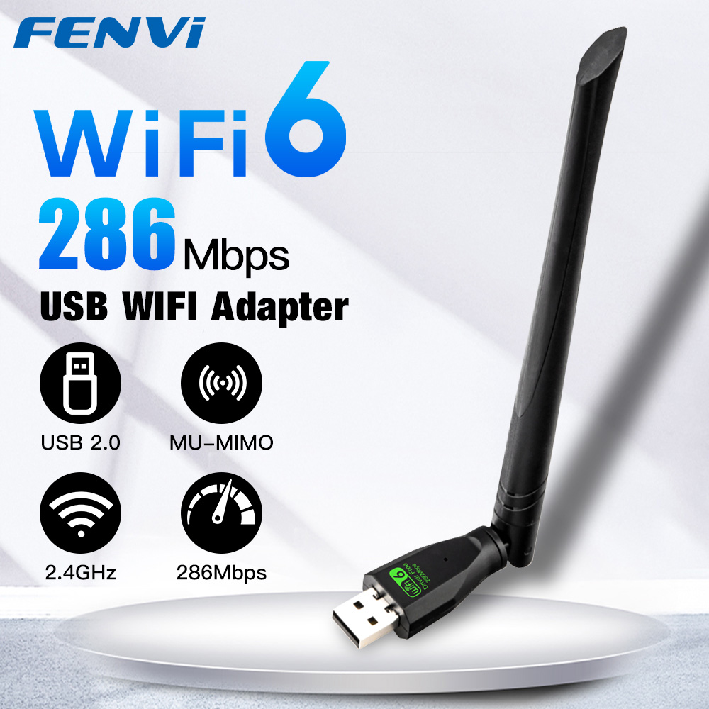FENVI WIFI 6 USB Adapter AX286 Network Card