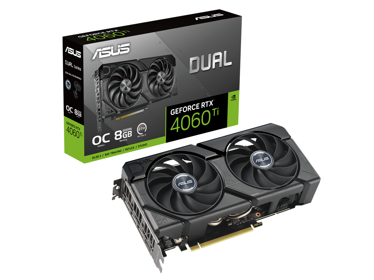 ASUS Dual GeForce RTX 4060 Ti EVO OC Edition 8GB GDDR6