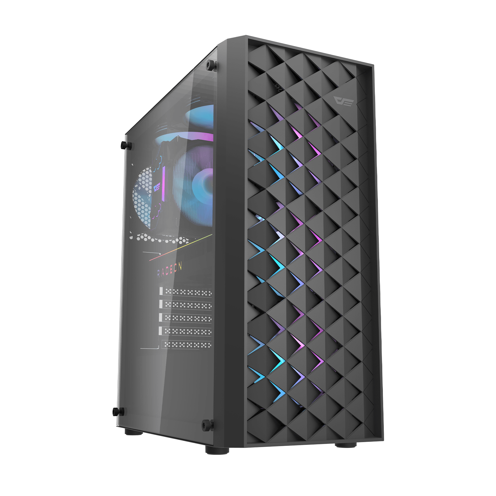 Dark Flash Dk351 ARGB Mid Tower Case | Black