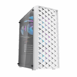 Dark Flash Dk351 ARGB Mid Tower Case | White
