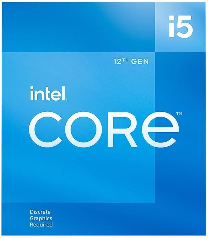 Intel Core i5-12400F Desktop Processor [Tray]