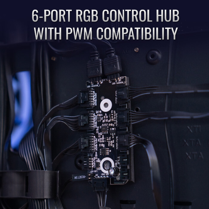 AeroCool Prism ARGB Mid Tower Case - Image 4