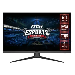 MSI G2722, 27″ 27inch Full HD, IPS, 1ms, 170Hz Flat Gaming Monitor