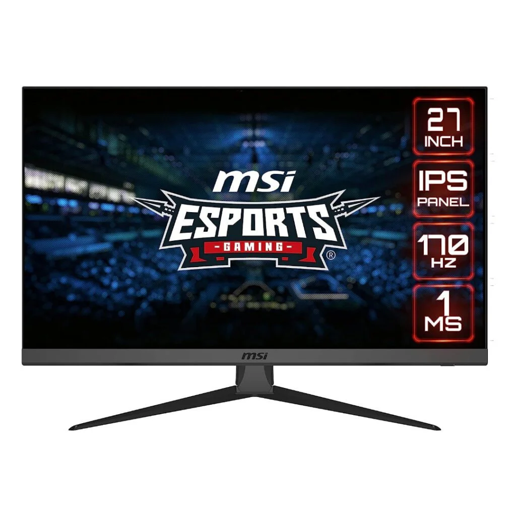 MSI G2722, 27″ 27inch Full HD, IPS, 1ms, 170Hz Flat Gaming Monitor