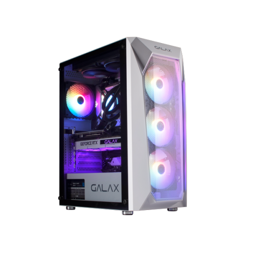 Galax Revolution-05 WHITE , RGB Mid Tower Case