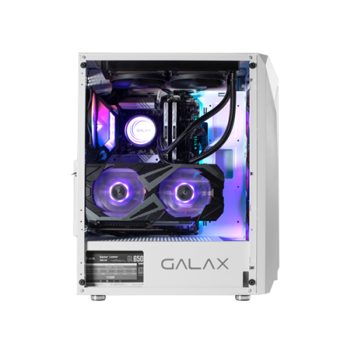 Galax Revolution-05 WHITE , RGB Mid Tower Case - Image 2