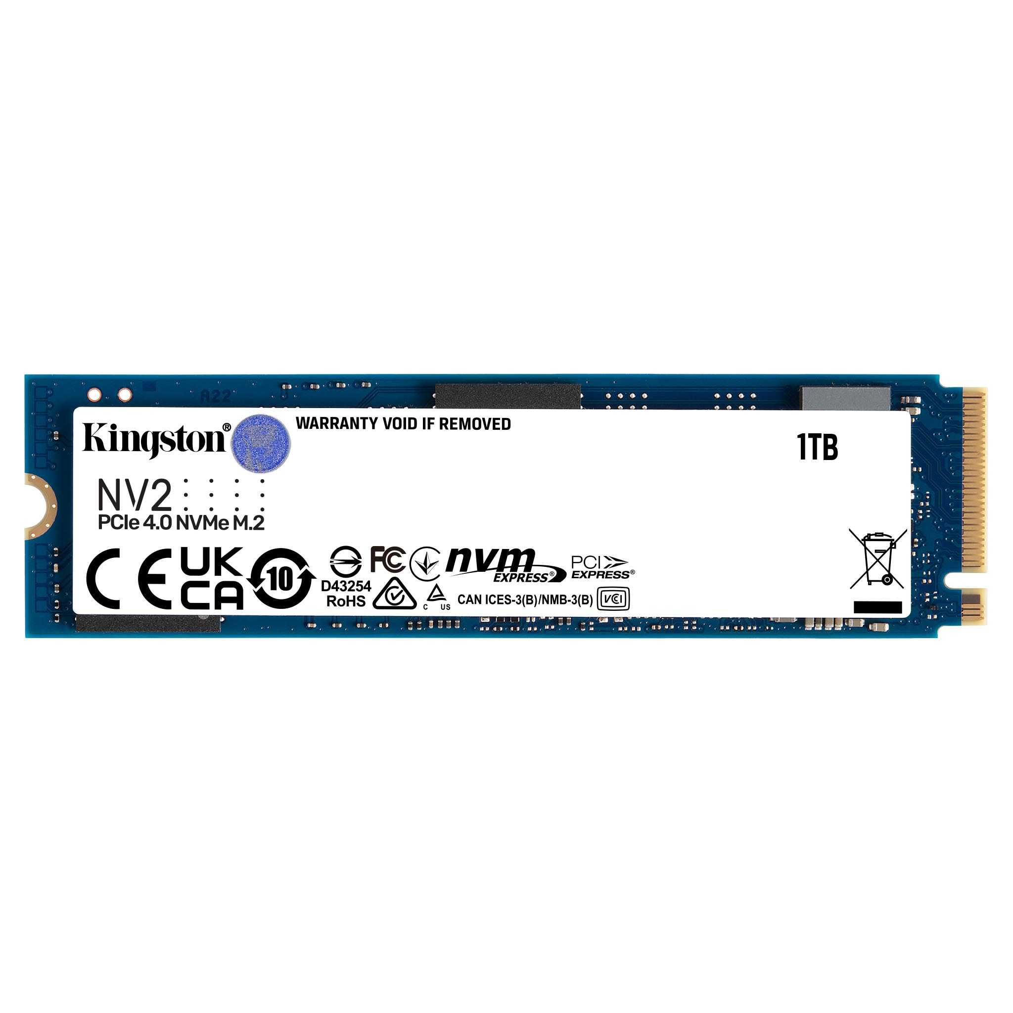 Kingston 500GB NV2 M.2 2280 PCIe 4.0 NVMe SSD, up to 3500 MB/s - Image 2