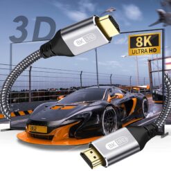 High Quality HDMI 2.1 Cable 8K 60Hz 4K 120Hz - 3M