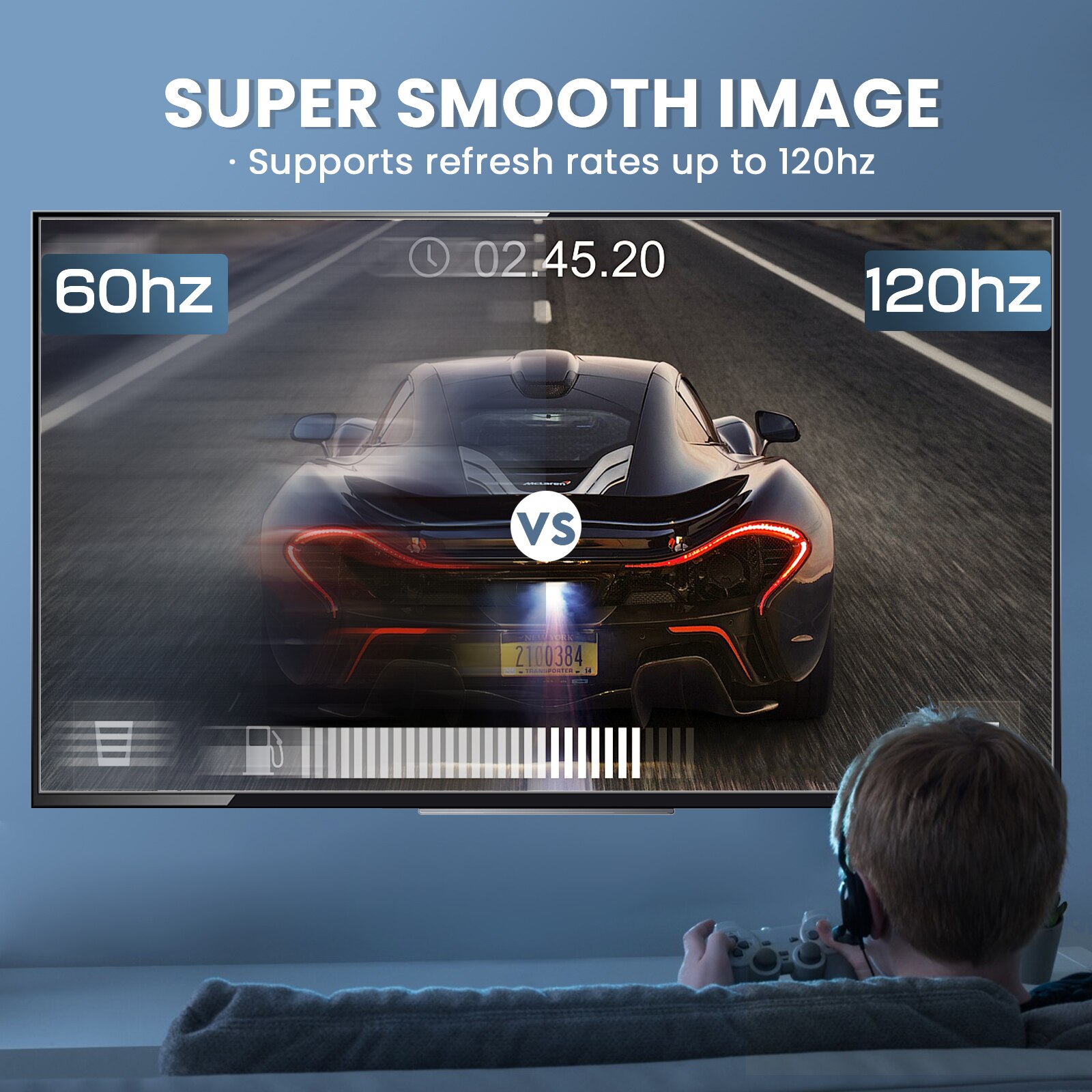 High Quality HDMI 2.1 Cable 8K 60Hz 4K 120Hz - 2M - Image 4