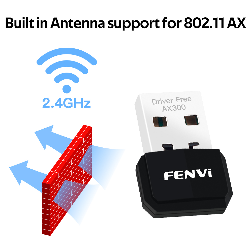 FENVI WIFI 6 USB Adapter AX300 Network Card Mini USB - Image 2