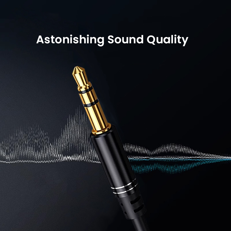 Headphone Splitter 0.3m 1ft 3.5mm 2 Female to 1 Male Mic and Audio Y Splitter TRRS - Image 3