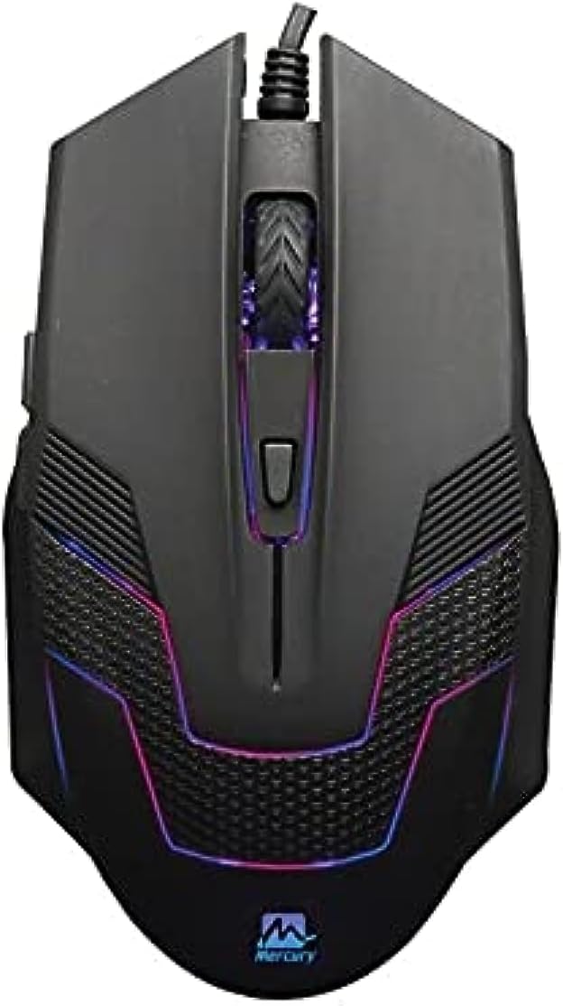 Mercury MG20 Ultra 6D Wired Gaming Mouse Black - Image 3