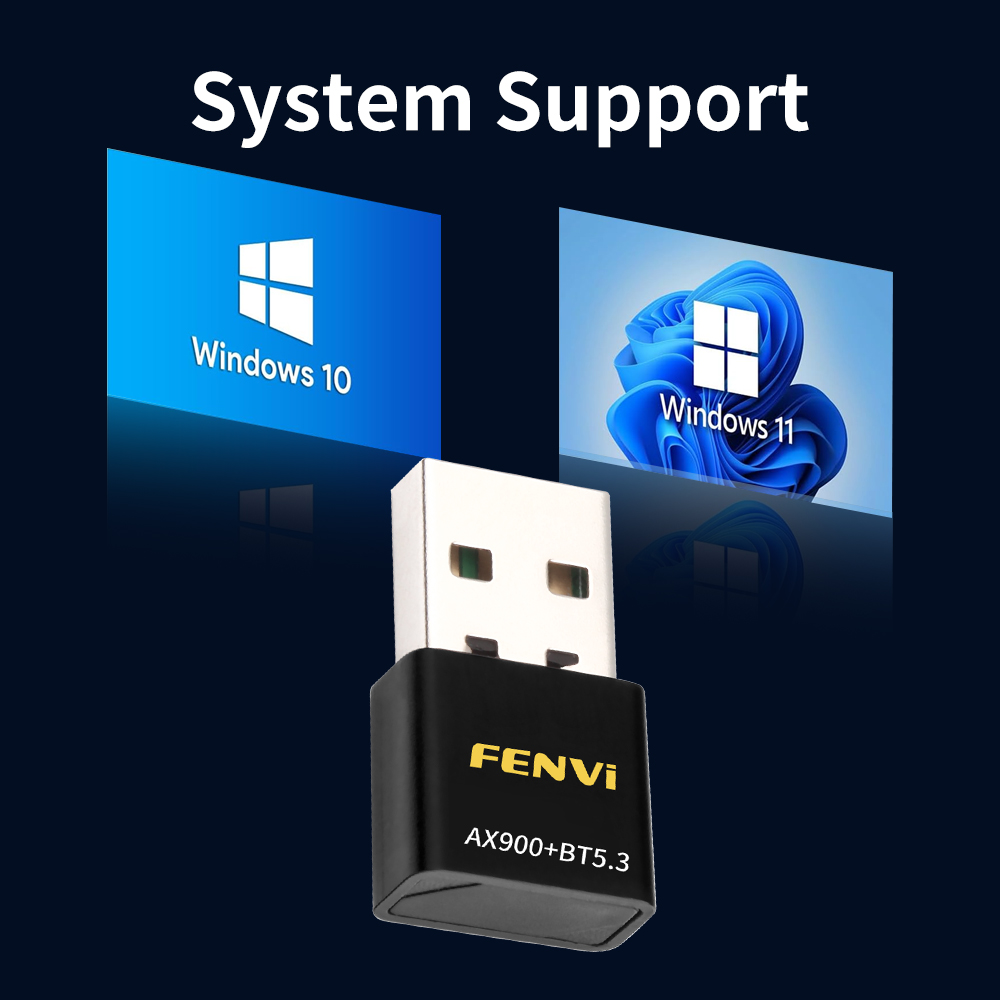 FENVI AX900 WiFi 6 Adapter BT5.3 Dual Band 2.4G/5GHz USB - Image 6