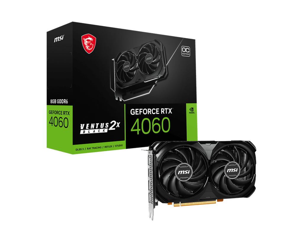 MSI RTX4060 VENTUS 2X 8GB OC DDR6