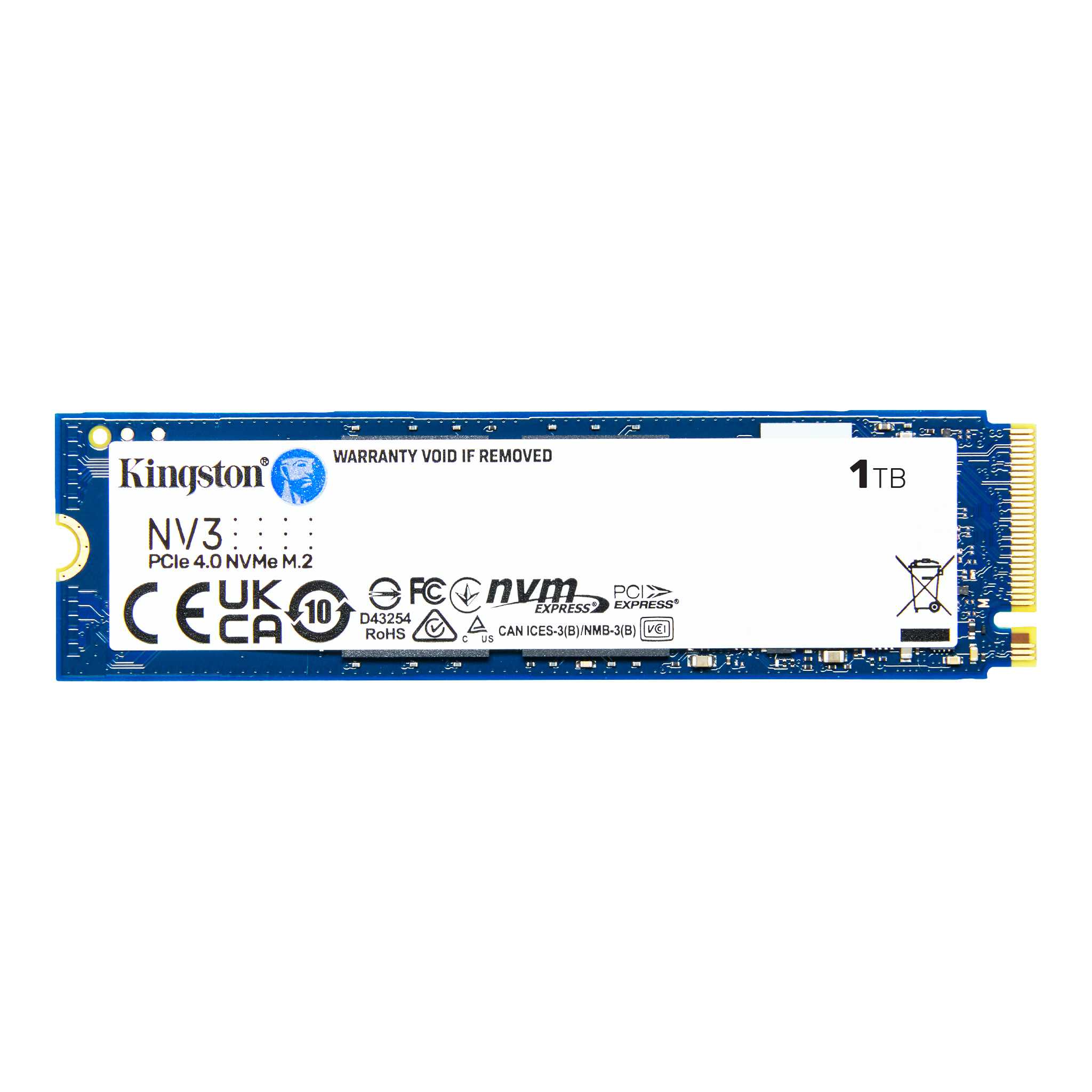 Kingston 1TB NV3 M.2 PCIe 4.0 NVMe SSD, up to 6000 MB/s - Image 2