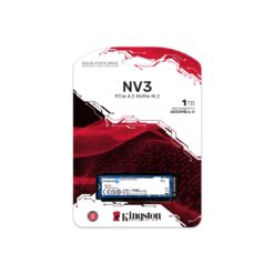 Kingston 1TB NV3 M.2 PCIe 4.0 NVMe SSD, up to 6000 MB/s