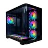 TORTOX Curvo Luxury Curved Case 7 ARGB Fan | Black