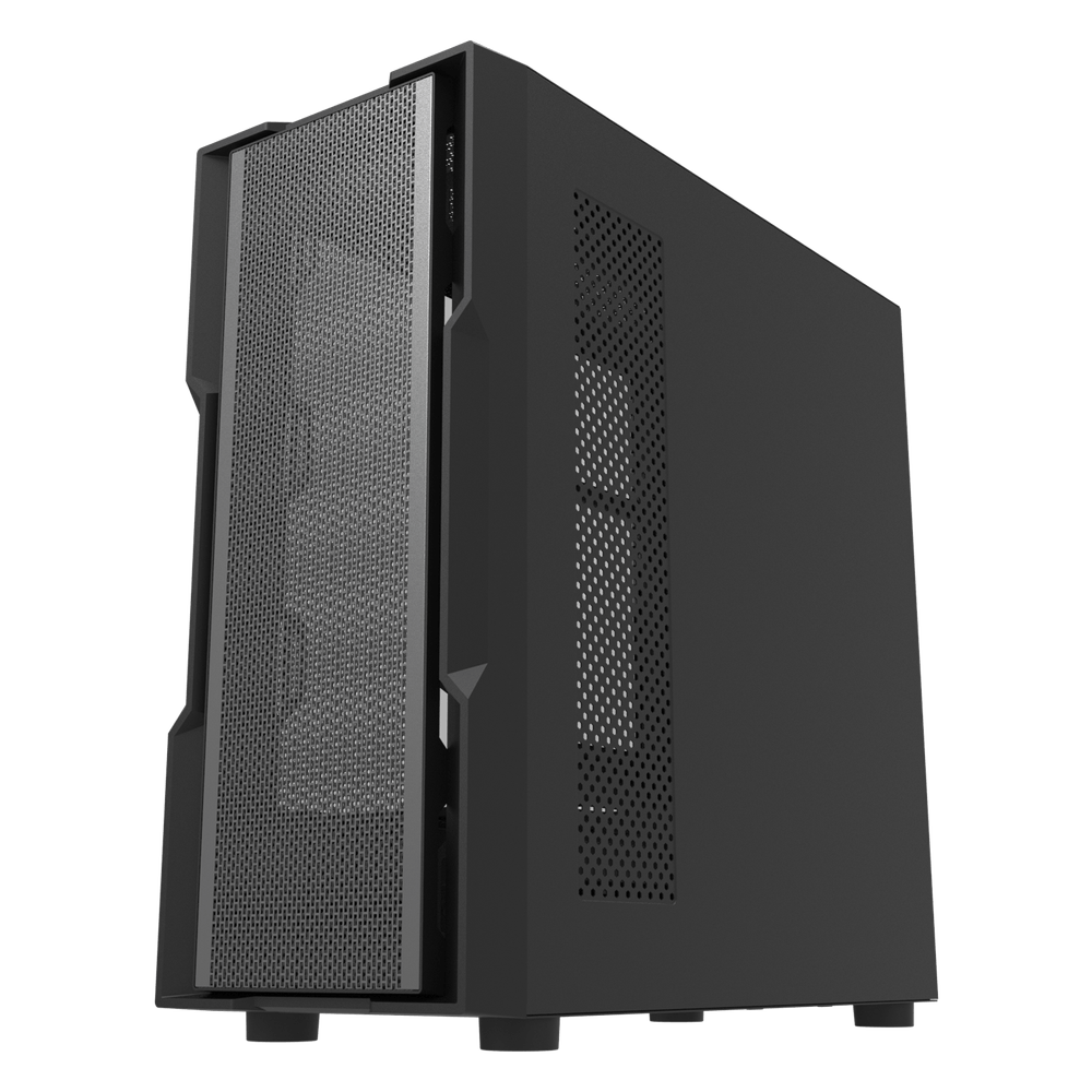 Dark Flash Dk431 Front Glass EATX Case | Black - Image 3