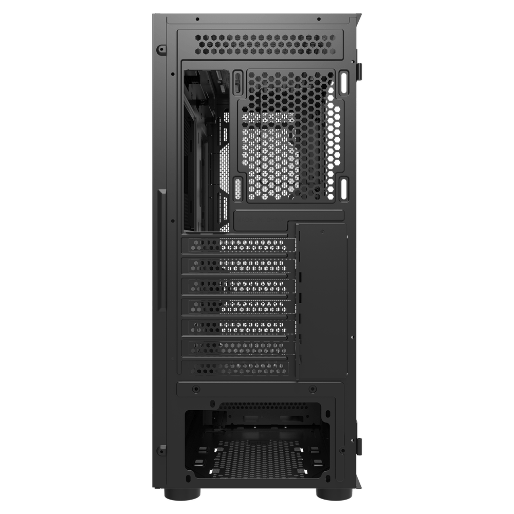 Dark Flash Dk431 Front Glass EATX Case | Black - Image 4