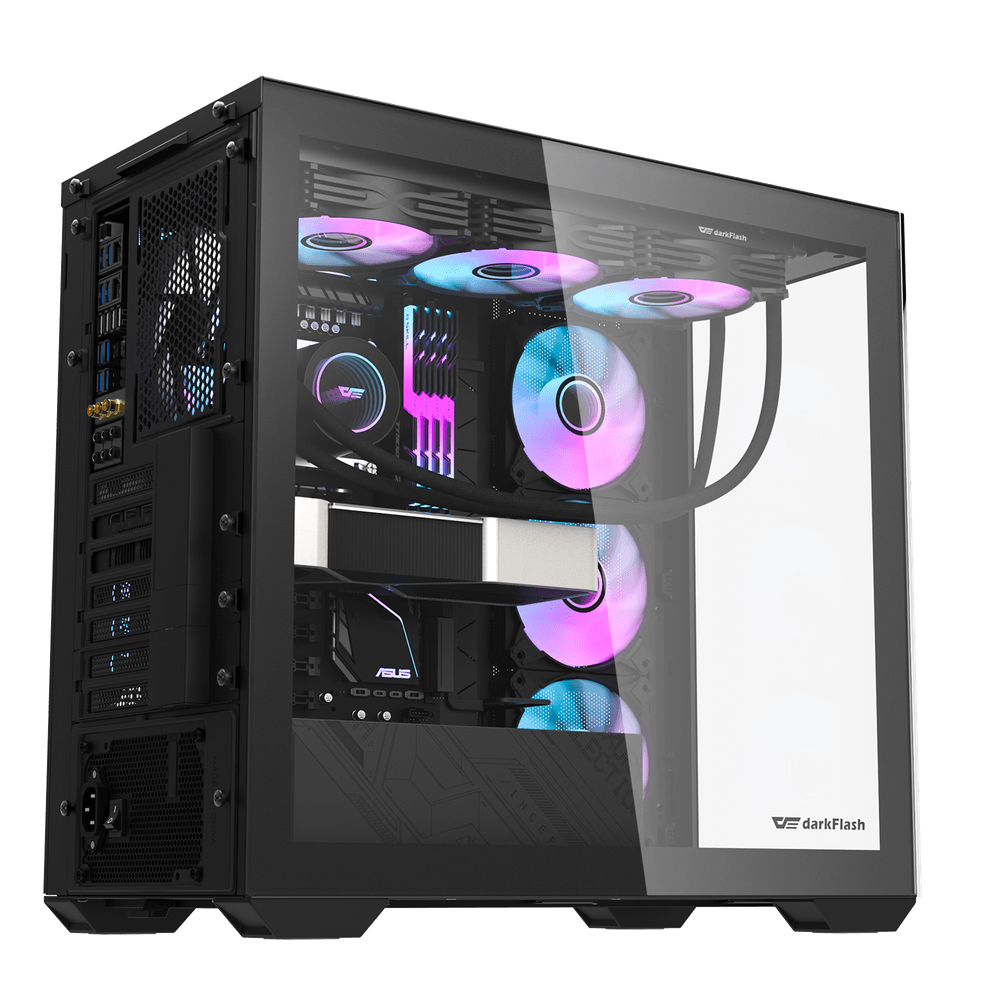 DarkFlash DLX 4000 Case | Black ( without fans ) - Image 5