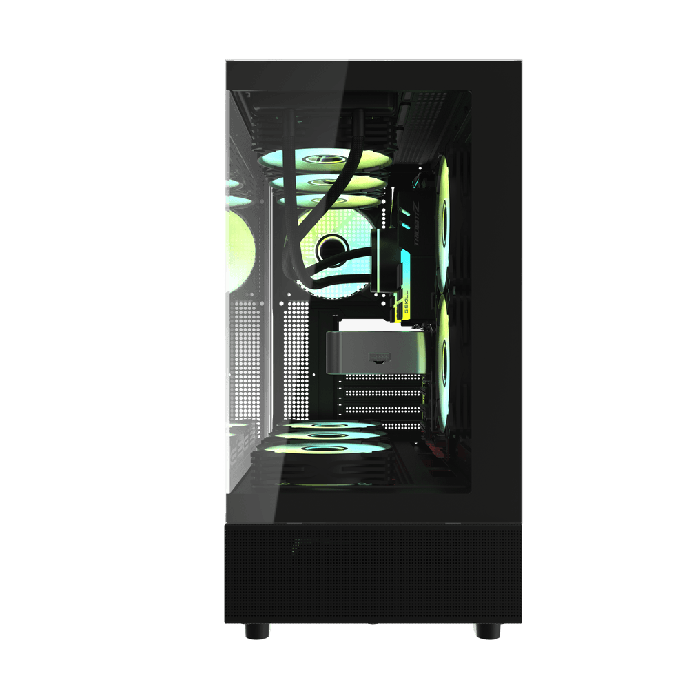 DarkFlash DPX90 ATX PC Case | Black - Image 3