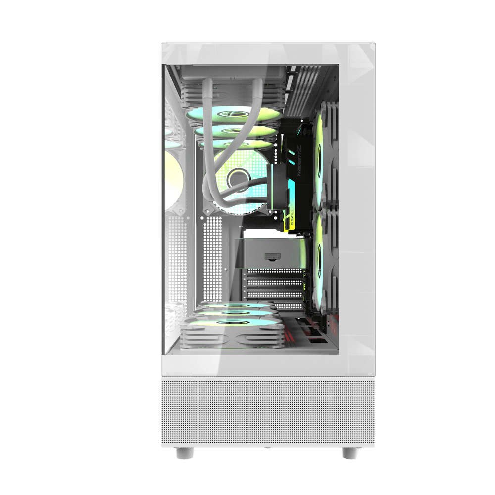 DarkFlash DPX90 ATX PC Case | White - Image 3