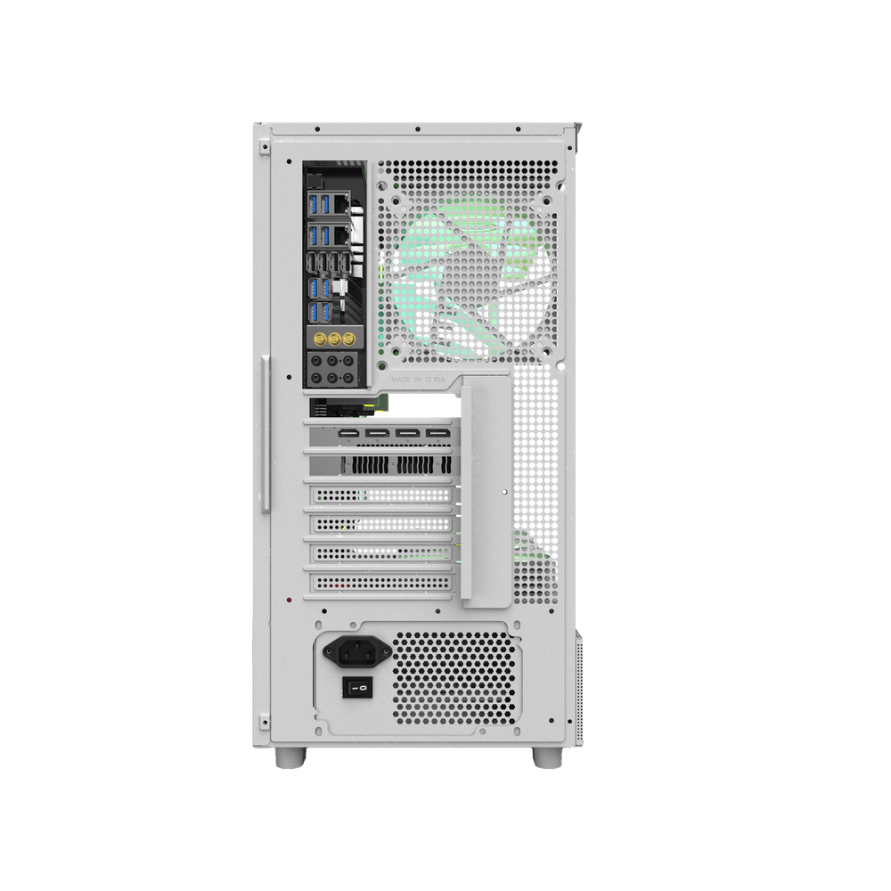 DarkFlash DPX90 ATX PC Case | White - Image 5
