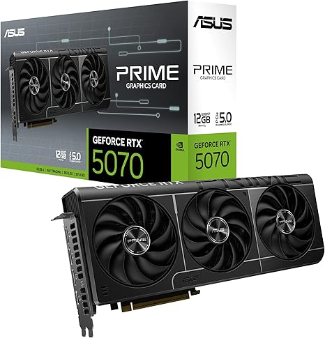 ASUS Prime GeForce RTX™ 5070 12GB GDDR7 OC Graphics Card