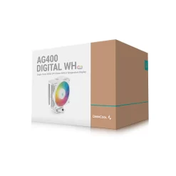 DEEPCOOL AG400 DIGITAL CPU Air Cooler White