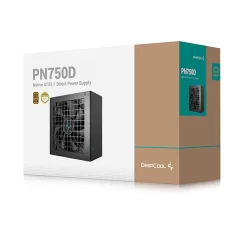 DEEPCOOL PSU PN-D 80PLUS® GOLD, ATX3.1, PCIE 5.1 750W , Non- Modular