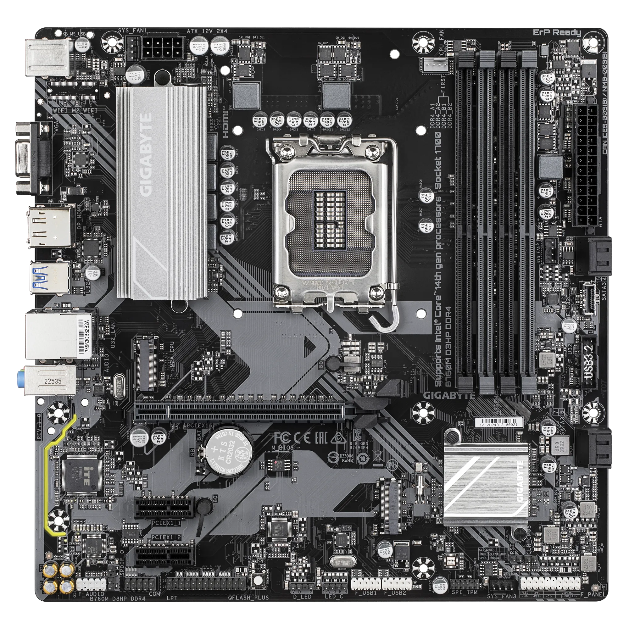 GIGABYTE B760M D3HP DDR4 | LGA 1700 - Image 2
