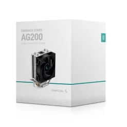 Deepcool AG200 Single-Tower CPU Air Cooler – Black