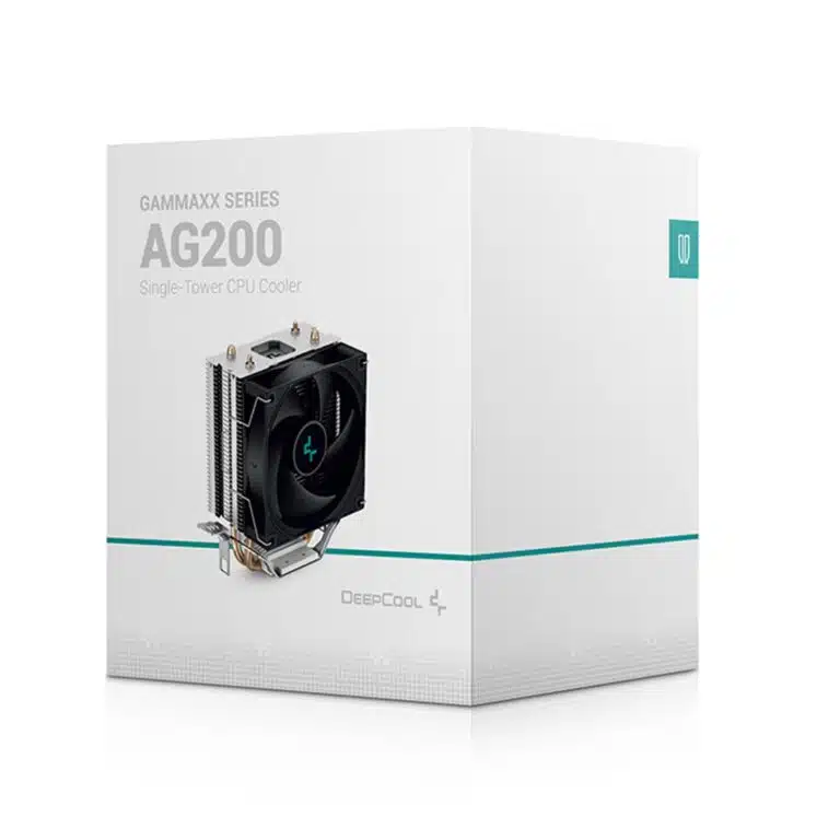 Deepcool AG200 Single-Tower CPU Air Cooler – Black