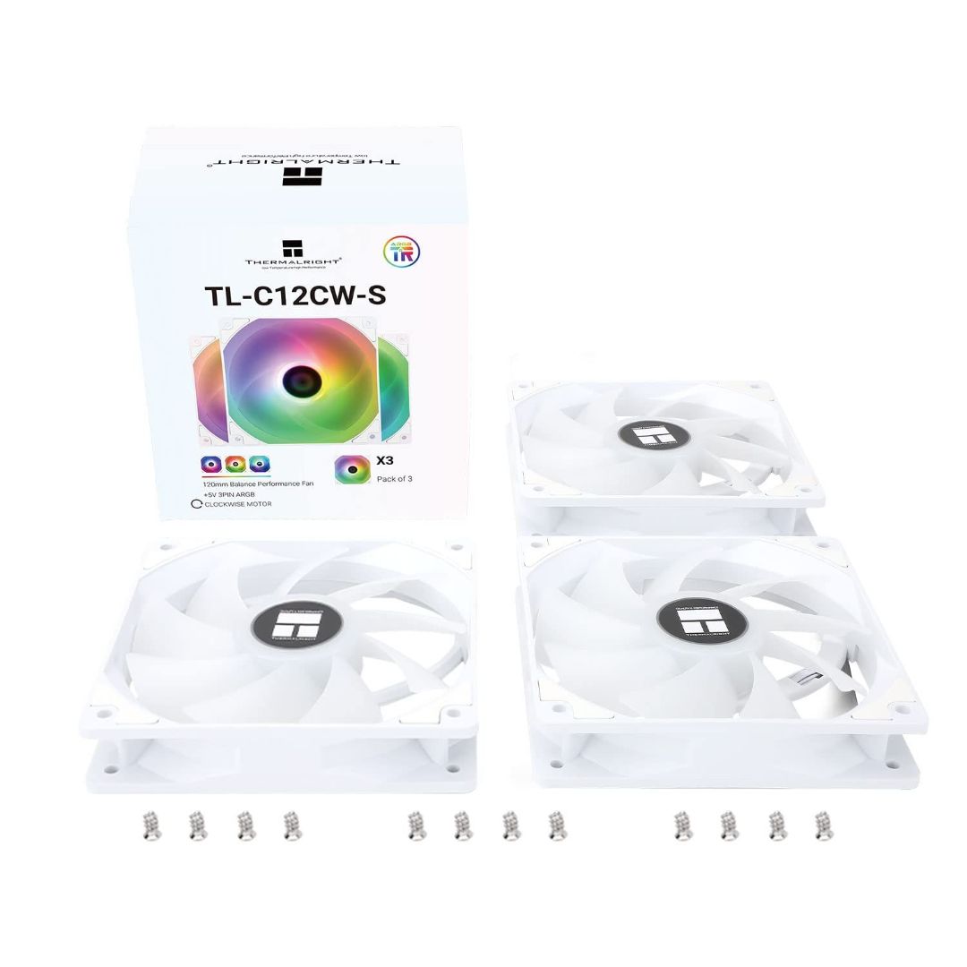 Thermalright Case Fan 120mm ARGB Case 3 Fans Pack |TL-C12WC-S - Image 3