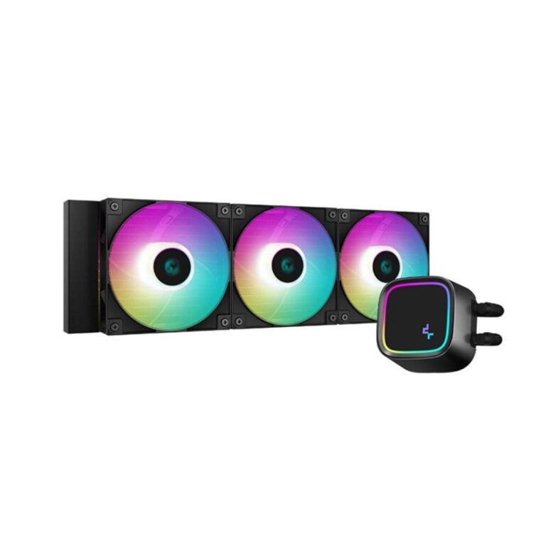 DEEPCOOL LE720 AIO 360mm Liquid Cooler A-RGB Black - Image 2