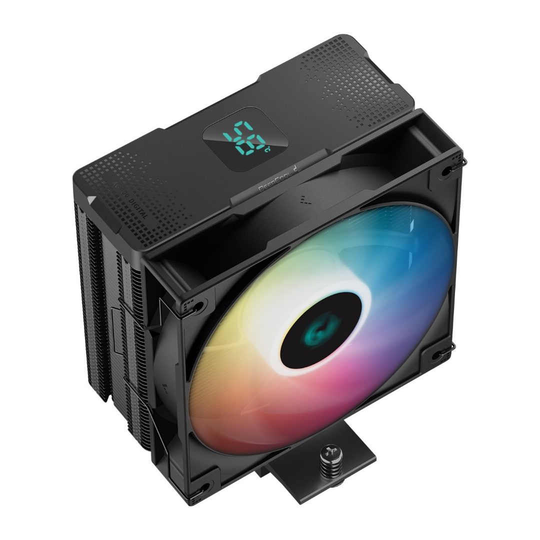 DEEPCOOL AG400 DIGITAL CPU Air Cooler Black - Image 2