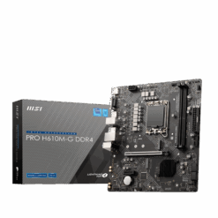 MSI PRO H610M-G DDR4 LGA 1700 Micro ATX Intel Motherboard