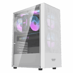 Dark Flash A290 ARGB Mid Tower Case | White