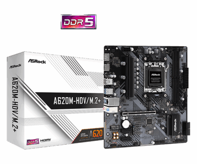 ASrock A620M-HDV | DDR5 | AM5 Socket