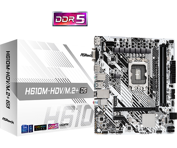 ASRock H610M DRR5 LGA1700