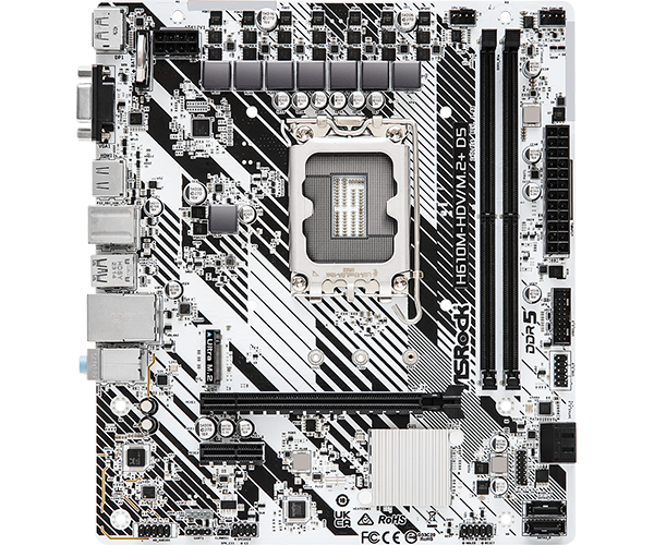 ASRock H610M DRR5 LGA1700 - Image 2