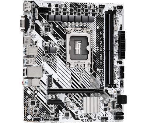 ASRock H610M DRR5 LGA1700 - Image 4