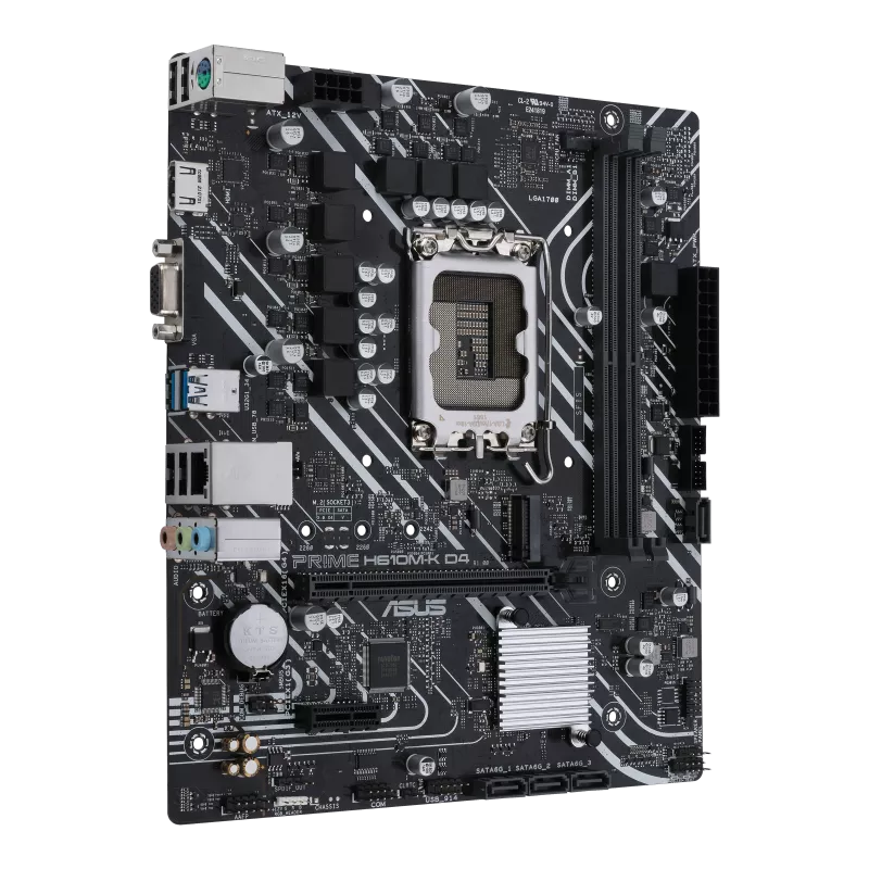 ASUS PRIME H610M-K ARGB | DDR4 | LGA 1700 - Image 2