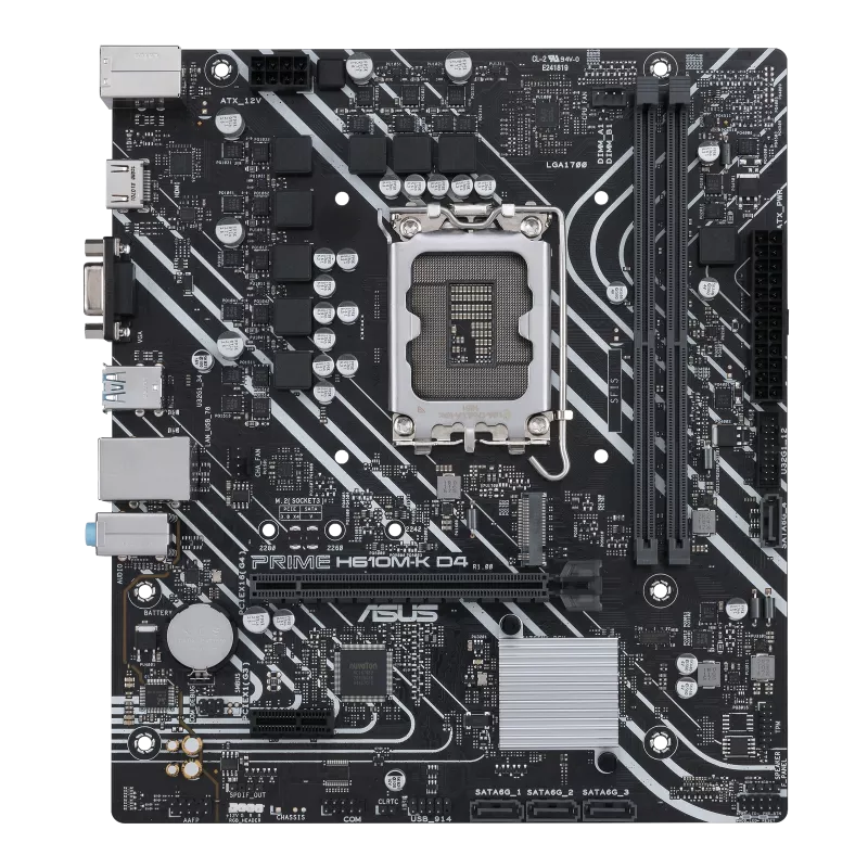 ASUS PRIME H610M-K ARGB | DDR4 | LGA 1700 - Image 4