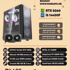 i5 14400F | RTX 5060 | 16 GB DDR5 | 500GB M.2
