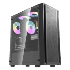 DarkFlash DK353 ATX PC Case - Black