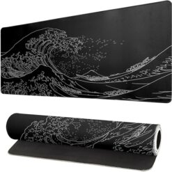 Japanese Sea Wave Gaming Mouse Pad