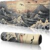 Japanese Waves Gaming Anime Mouse Pad