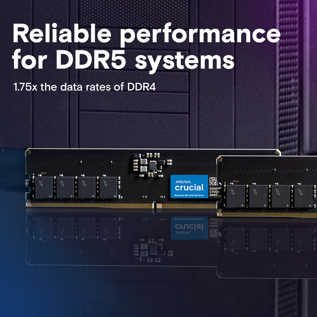 Crucial 16GB DDR5 (2x8) 5600 MHz - Image 2