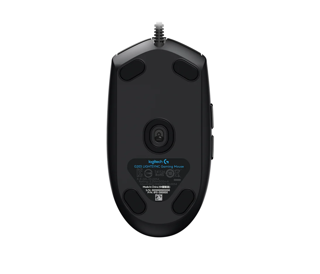 Logitech G203 Light sync Blue Gaming Mouse - Image 4